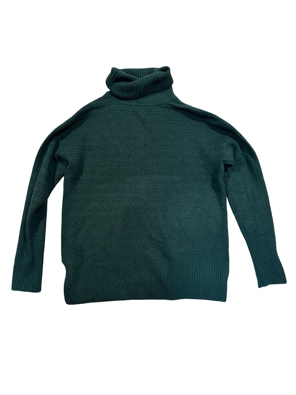 Vince Camuto Forest Green Turtleneck Sweater Size XS